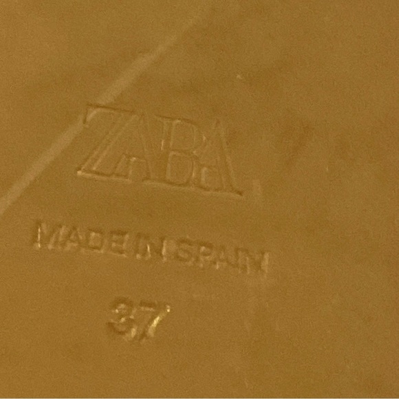 ZARA Platform Espadrilles Sandal Tan - Picture 16 of 16